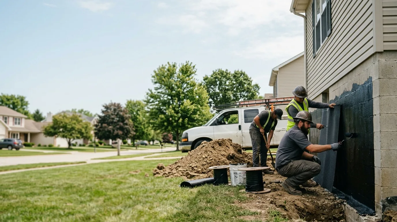 Basement Waterproofing in Spragueville, IA near me